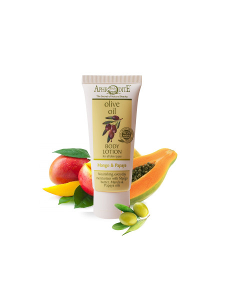 Купить натуральный лосьон для тела с манго и папайей 30 мл|Aphrodite®