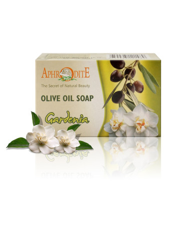 Натуральное оливковое мыло с гарденией в Украине - Aphrodite®