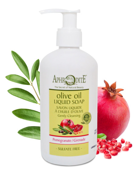 Жидкое оливковое мыло с гранатом в  Украине - Aphrodite®