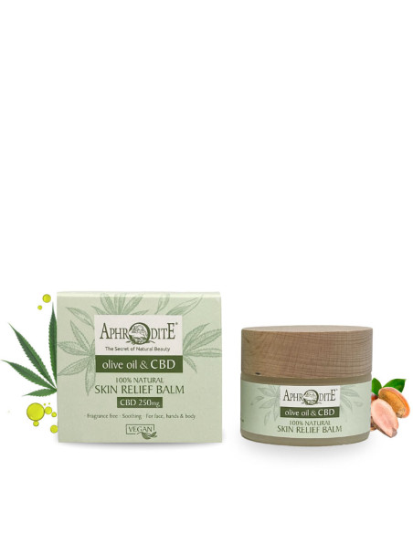 Бальзам для догляду "Спокійна шкіра"з олією Коноплі - Aphrodite®