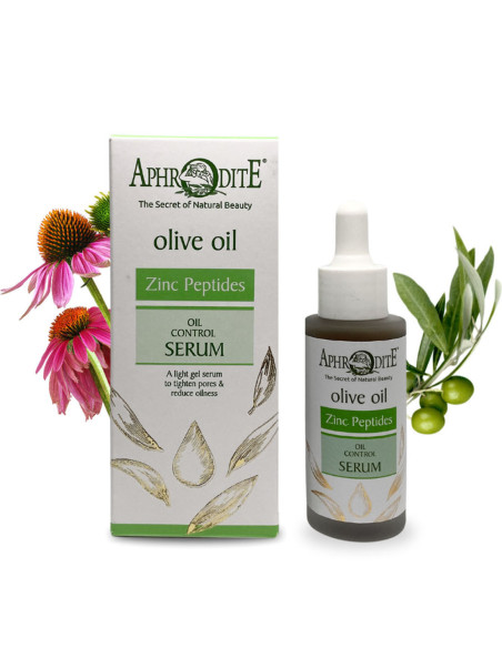 Сыворотка с пептидами Цинка для контроля жирности кожи-Aphrodite®
