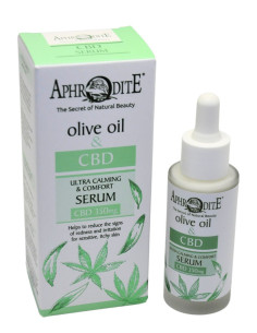 Сыворотка  Ультра успокаивающая  с маслом Конопли - Aphrodite® 2