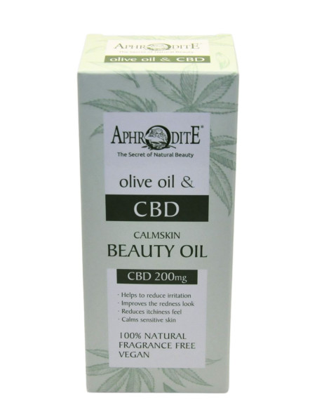 Олія для догляду "Спокійна шкіра" з олією Конопл - Aphrodite®