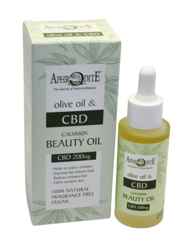 Олія для догляду "Спокійна шкіра" з олією Конопл - Aphrodite®
