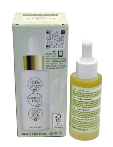 Олія для догляду "Спокійна шкіра" з олією Конопл - Aphrodite®