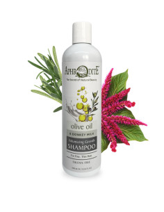 Шампунь для прискорення росту та збільшення об'єму волосся Aphrodite®, натуральний, 400 мл