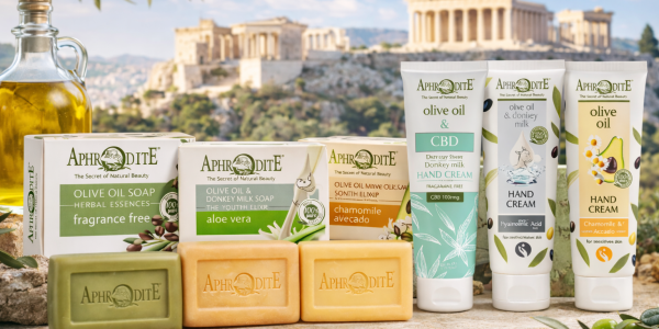 Натуральные средства ухода для всей семьи: мыло и кремы для рук Aphrodite